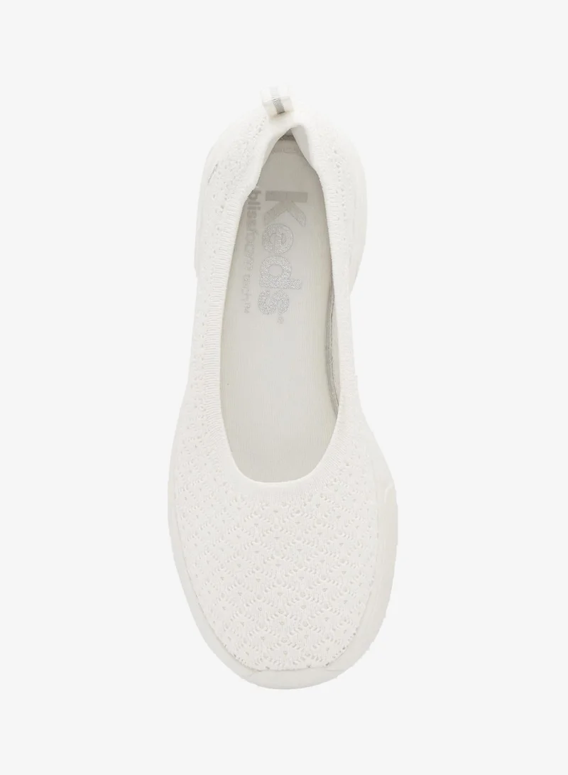 Keds Snow White Keds Women's BlissWalk Skimmer Casual Sneaker White for Women | Best Price UAE